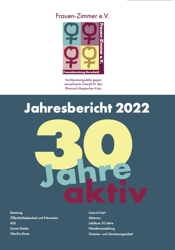 Jahresbericht 2022 Cover